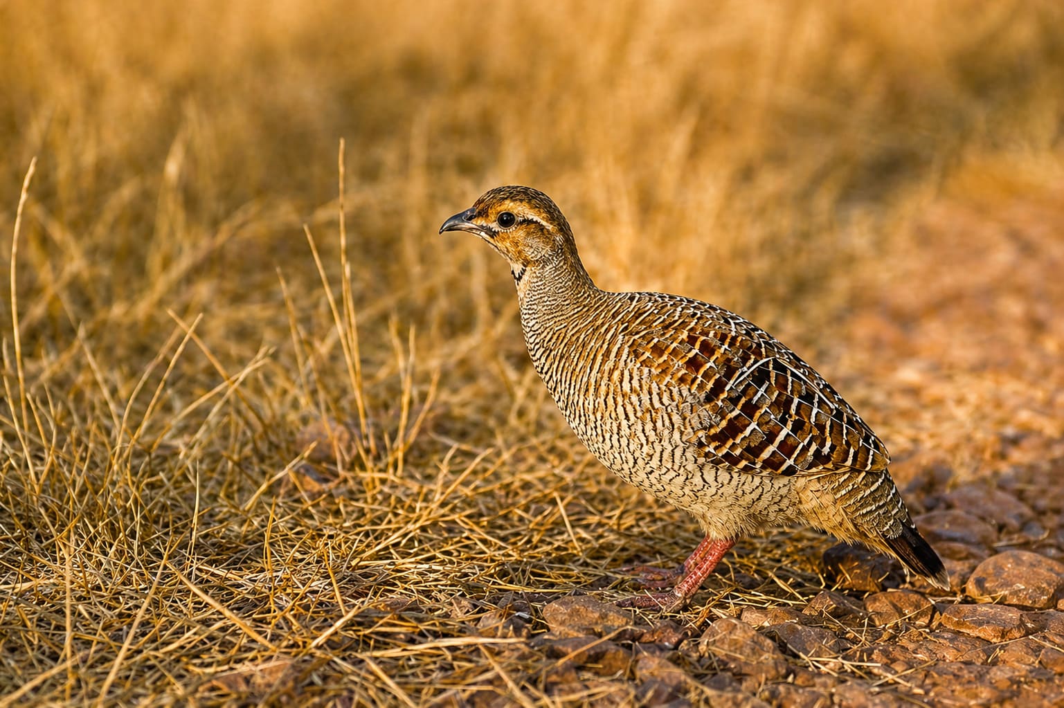 Grey Francolin