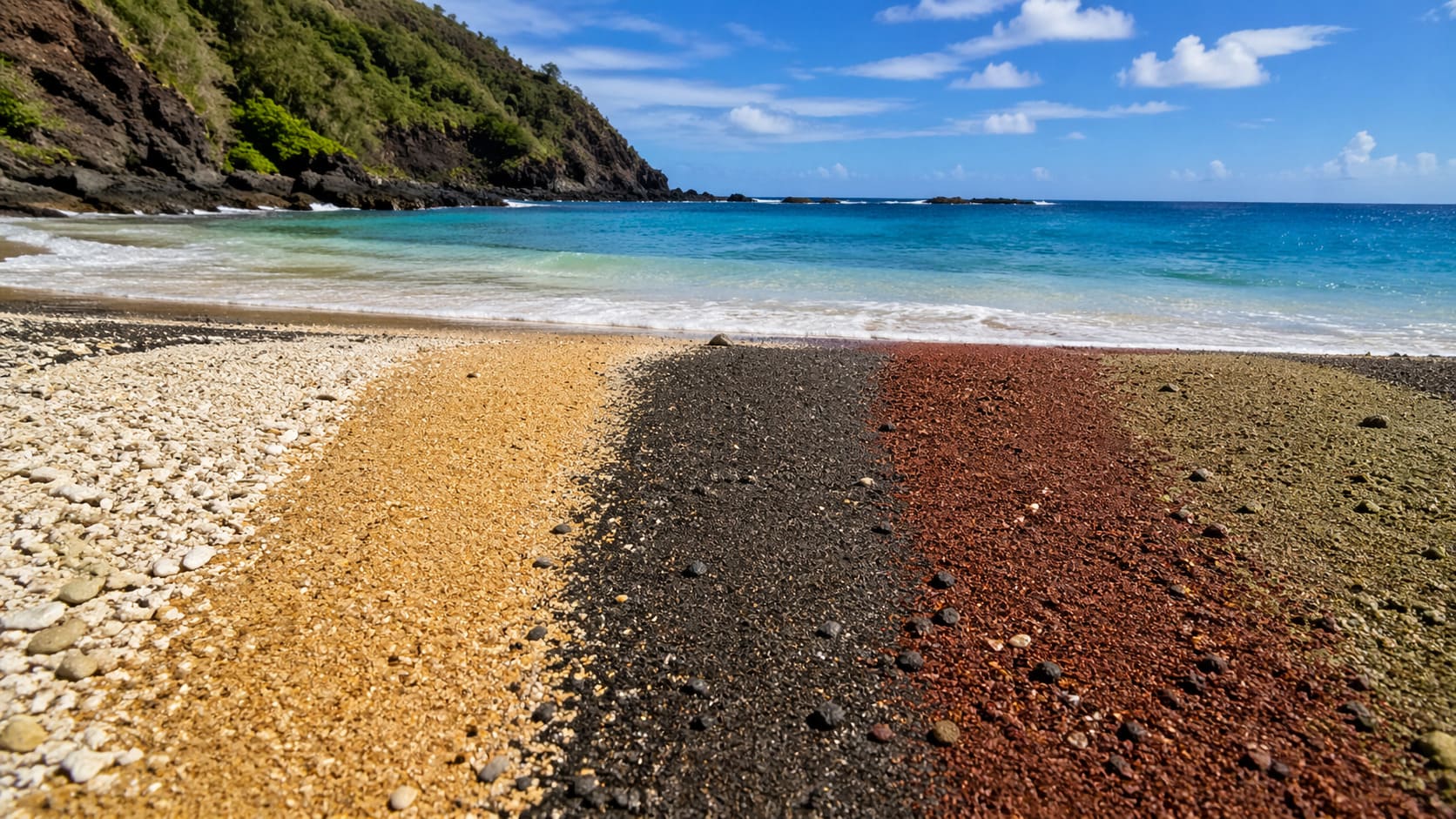 Hawaii Beach Sand Composition