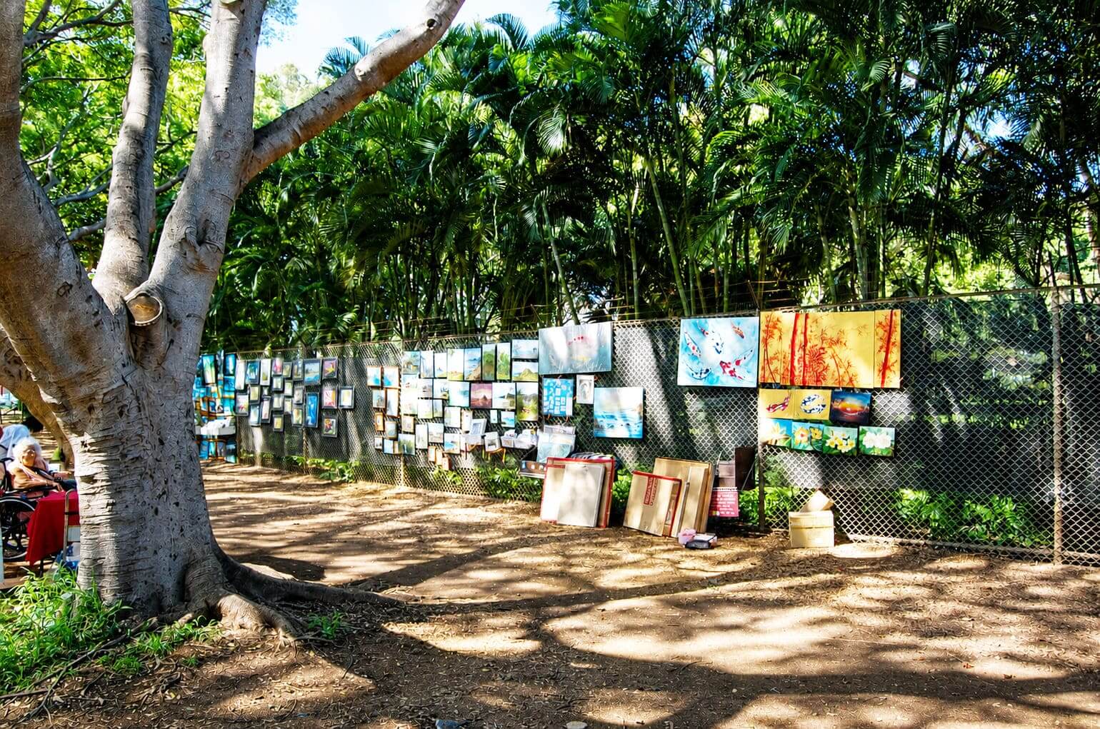 Art on the Zoo Fence