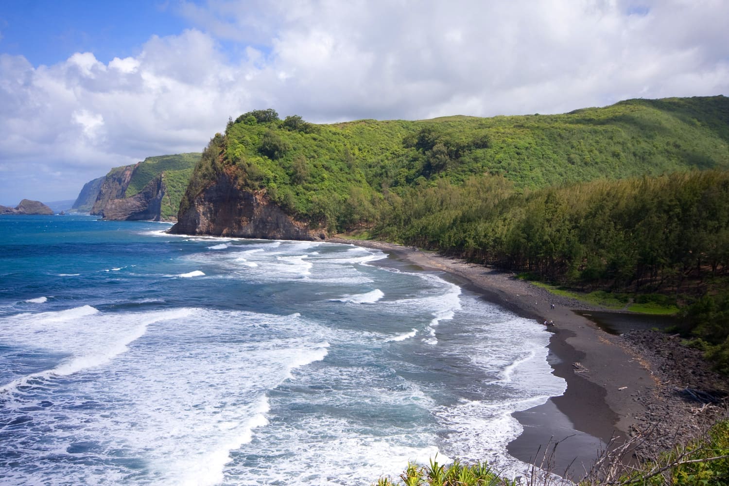 Pololu Valley Beach