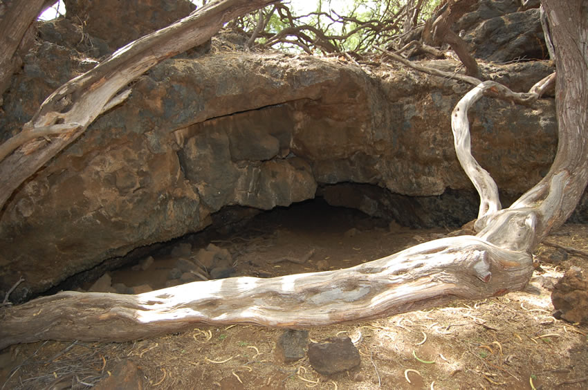 Small Cave Between Rocks