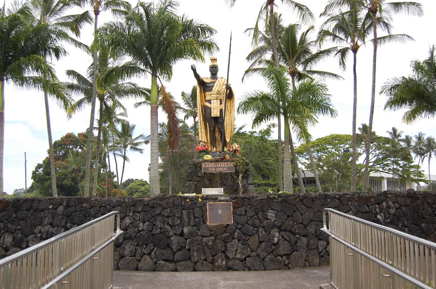 King Kamehameha Statue in Hilo