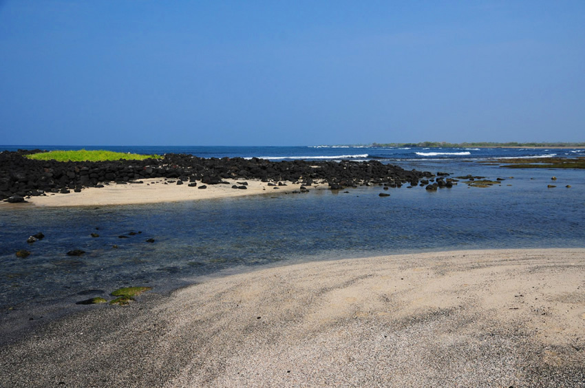Lava Rocks and Sand