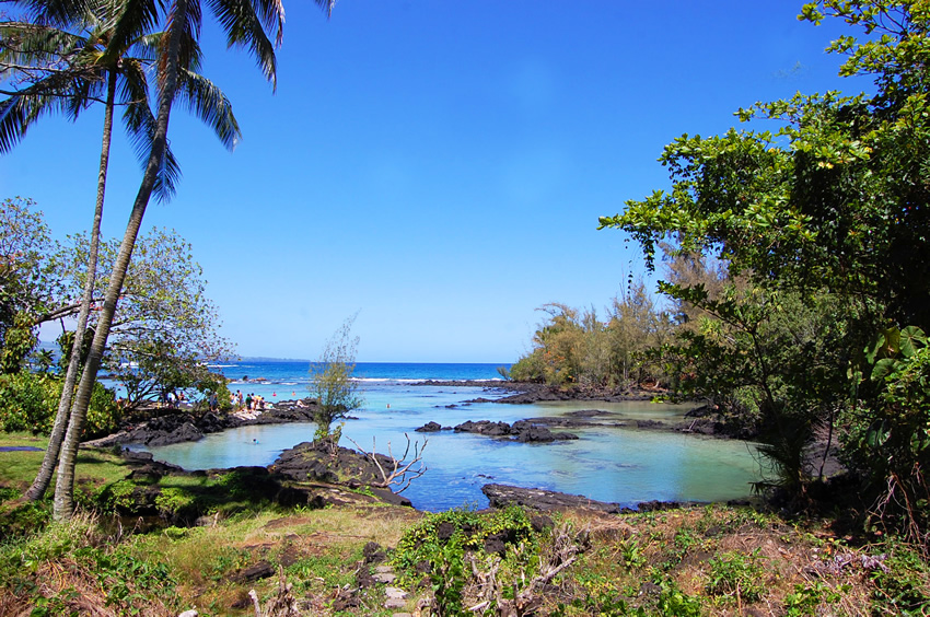 Beach Park in Hilo