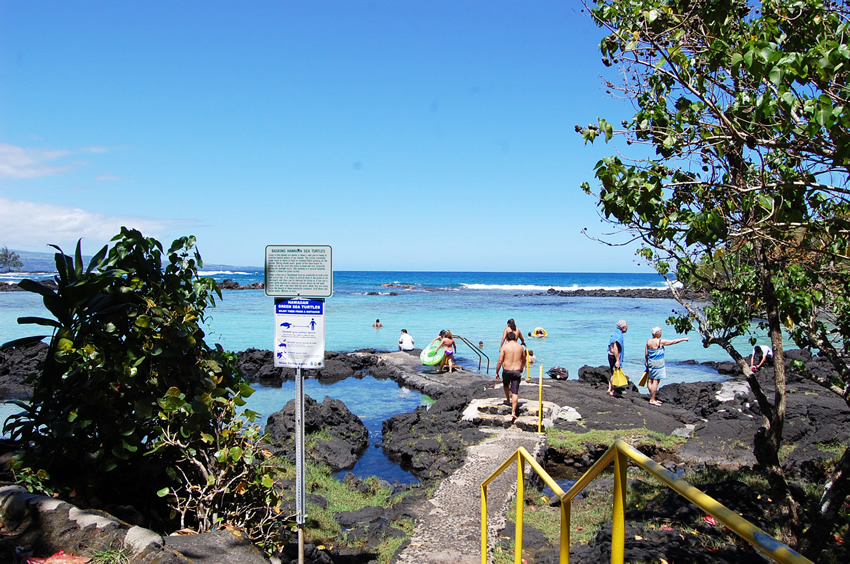 Walkway to the Lagoons