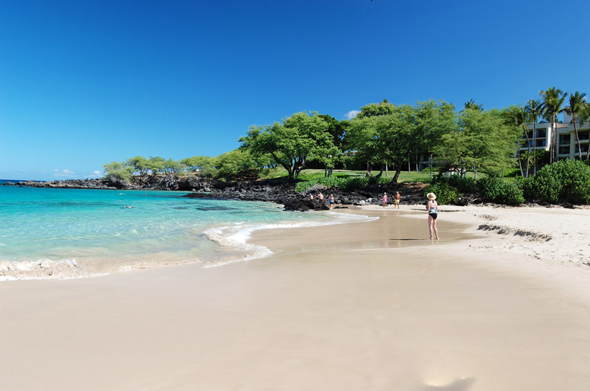 Big Island White Sand Beach