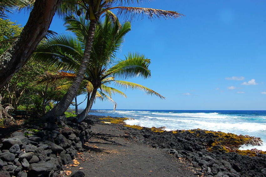 Scenic Walkway Along the Beach