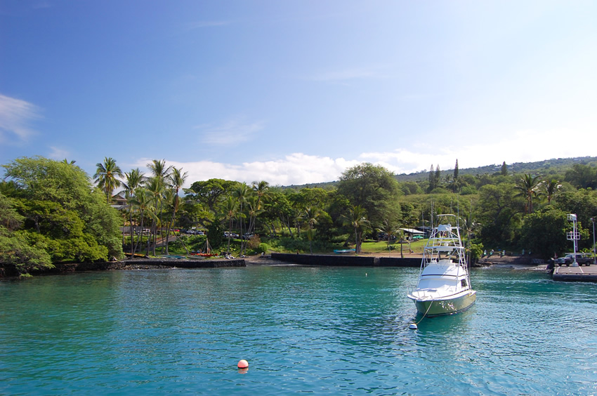 Boat Harbor in South Kona