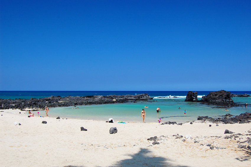 Sunbathing on the Beach