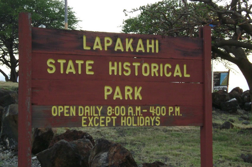 Park Sign
