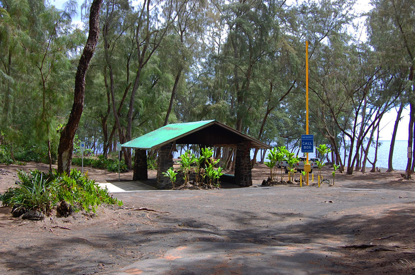 Pavilion and Call Box