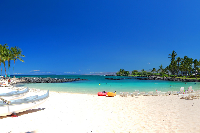 Big Island White Sand Beach