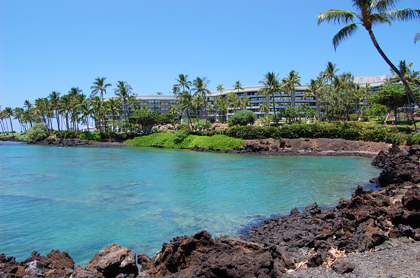 Overlooking Hilton Waikoloa Village