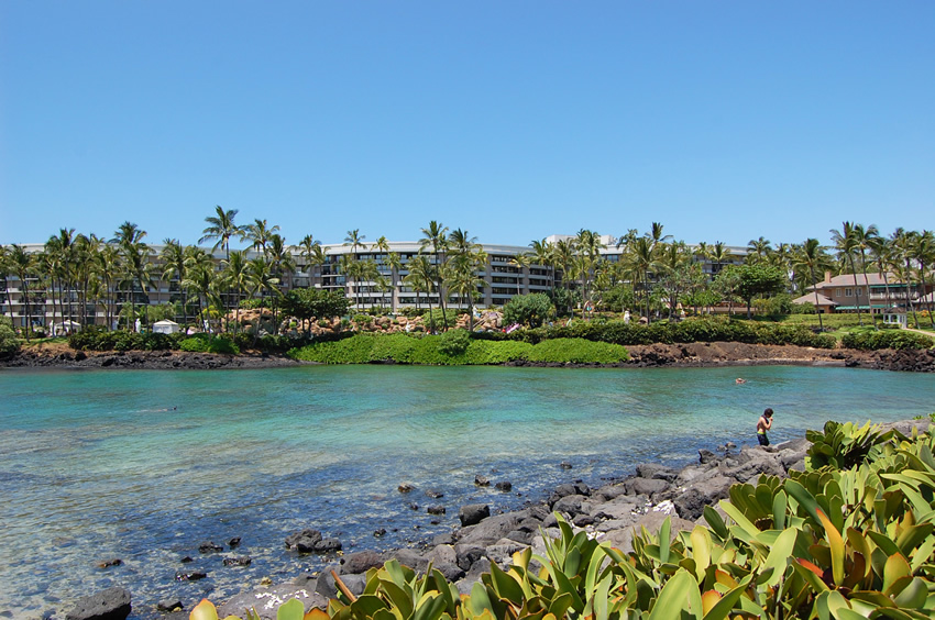 View to Hilton Waikoloa Resort