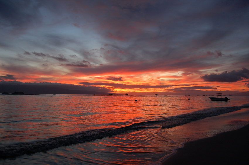 Lahaina Sunset over Lanai