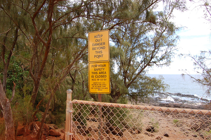 Waning Sign