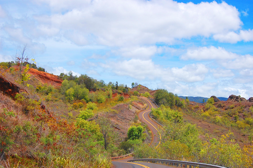 The Road to Waimea Canyon
