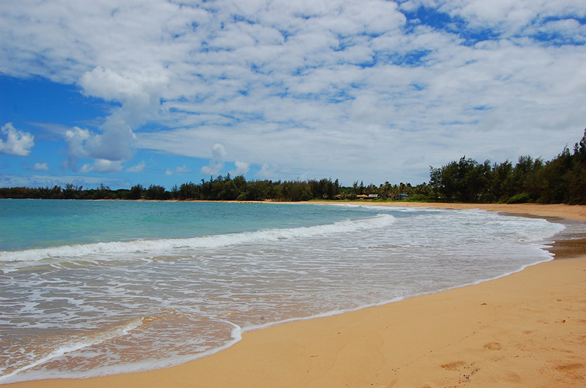 Overlooking Anahola Beach Park