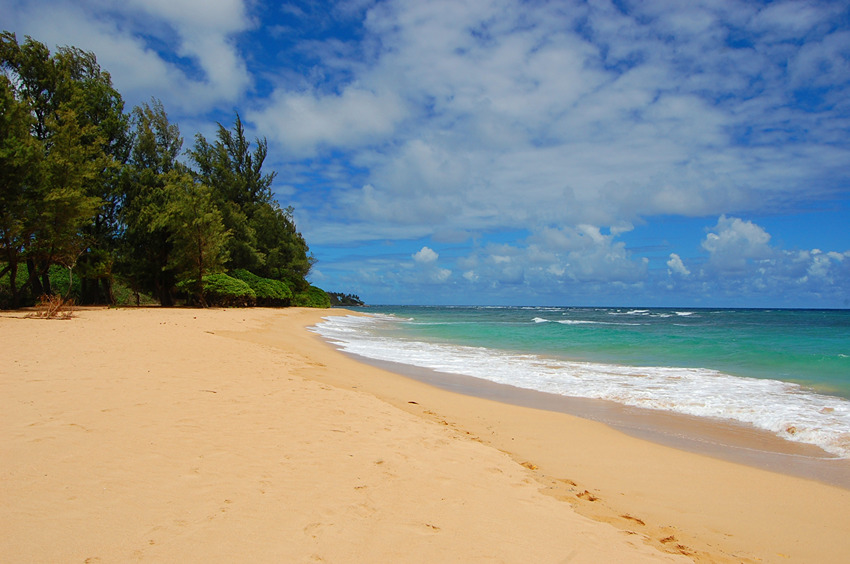 Scenic Kauai Beach