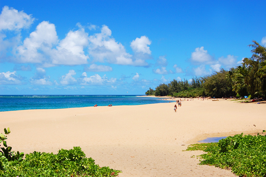 Overlooking Tunnels Beach