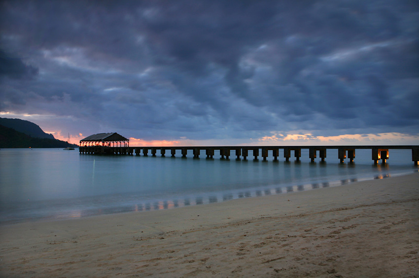Hanalei Bay Sunset