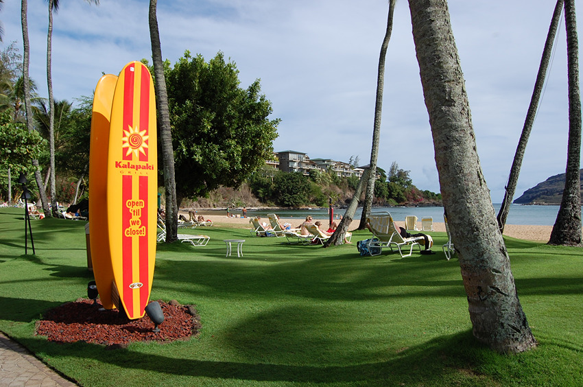 Creative Beach Sign