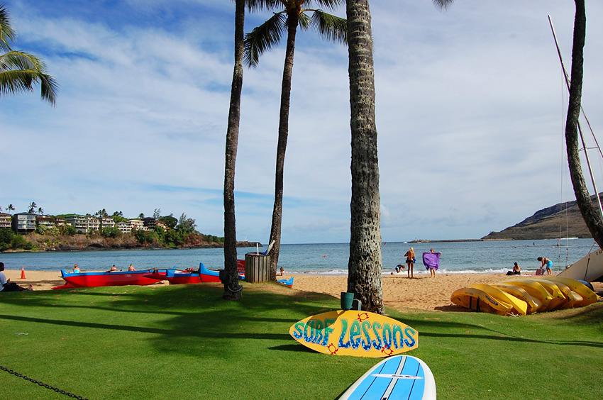 Surf Lessons on the Beach