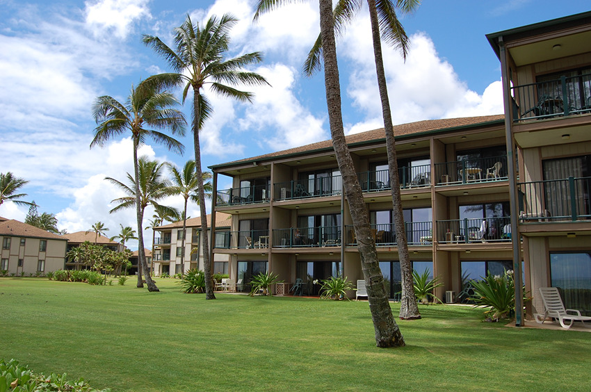 Facing Kapaa Beach