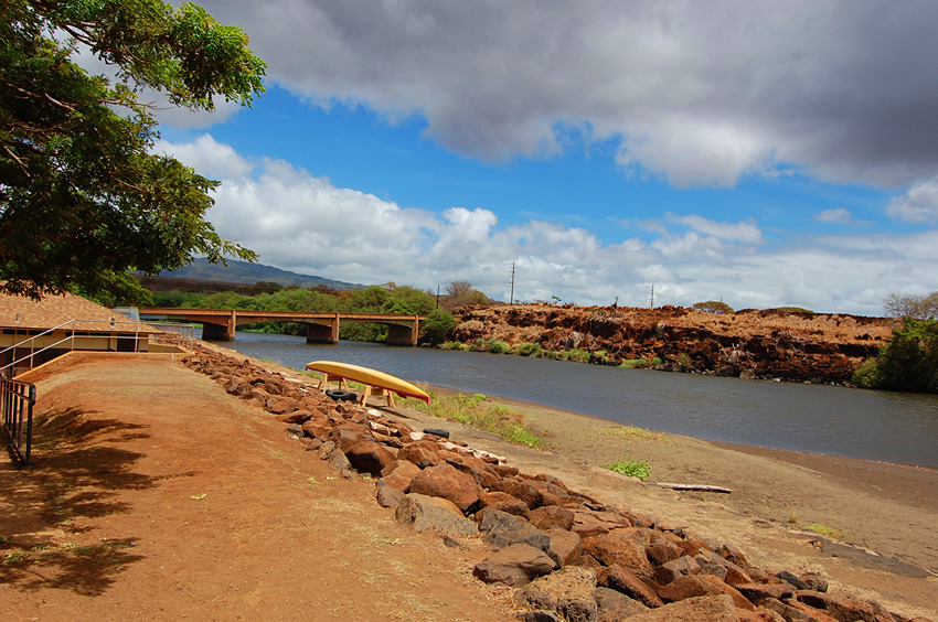 Located at the Mouth of the Waimea River