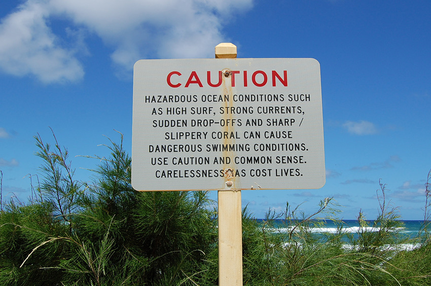 Not a Good Swimming Beach