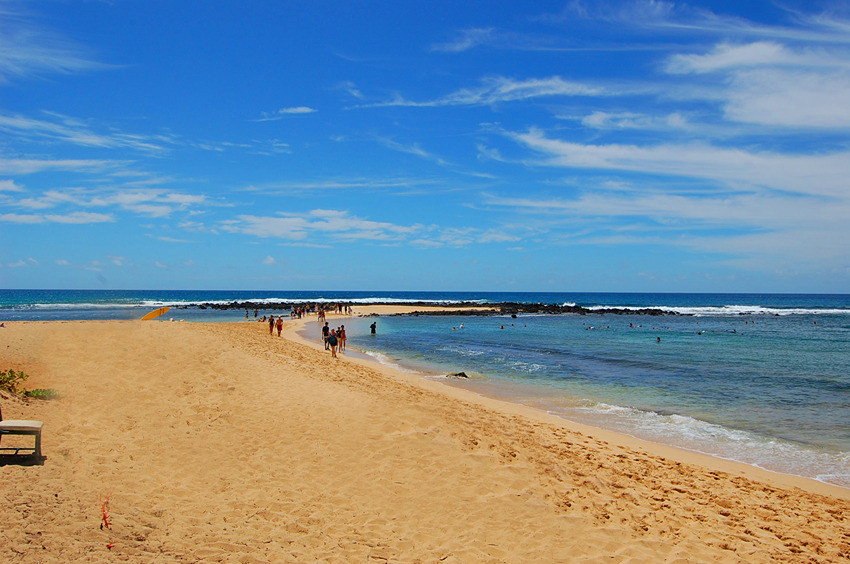 People Sunbathing