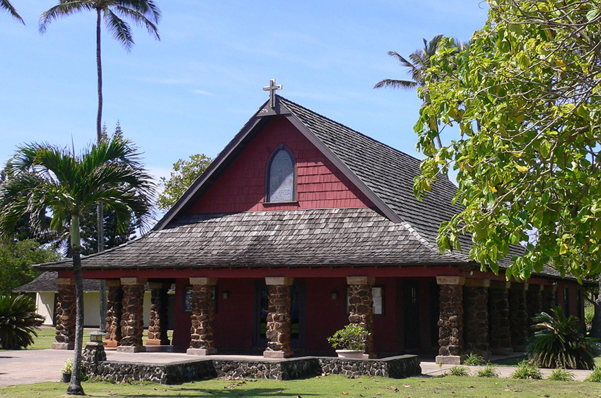 All Saints Episcopal Church in Kapaa