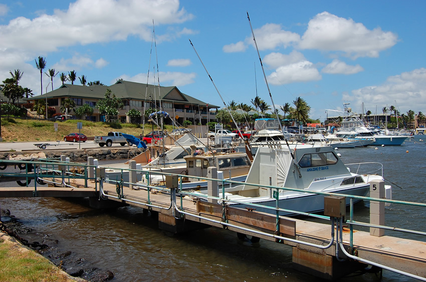 View to Maalaea Shops