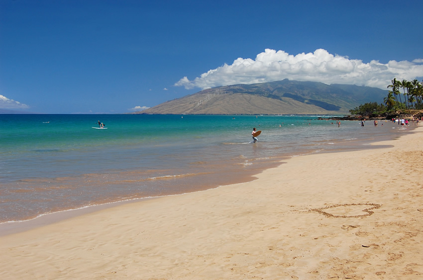 View to West Maui