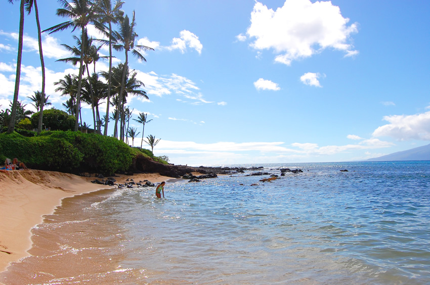 In Front of Napili Shores Hotel