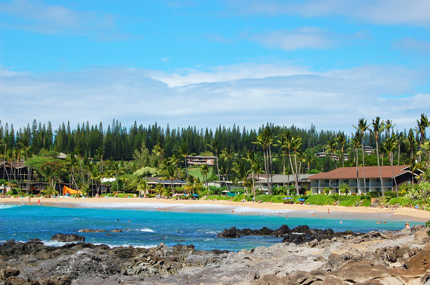 Tropical Maui Beach