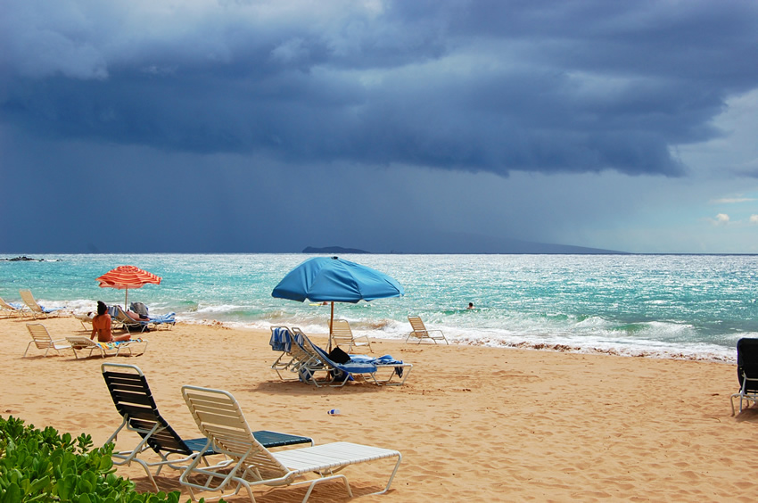 Clouds over the Beach