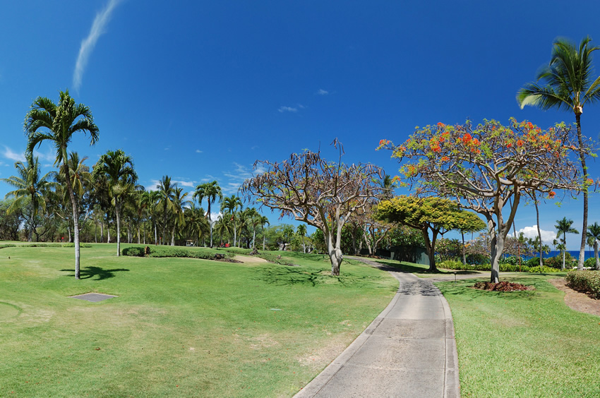 Makena Beach and Golf Resort Grounds