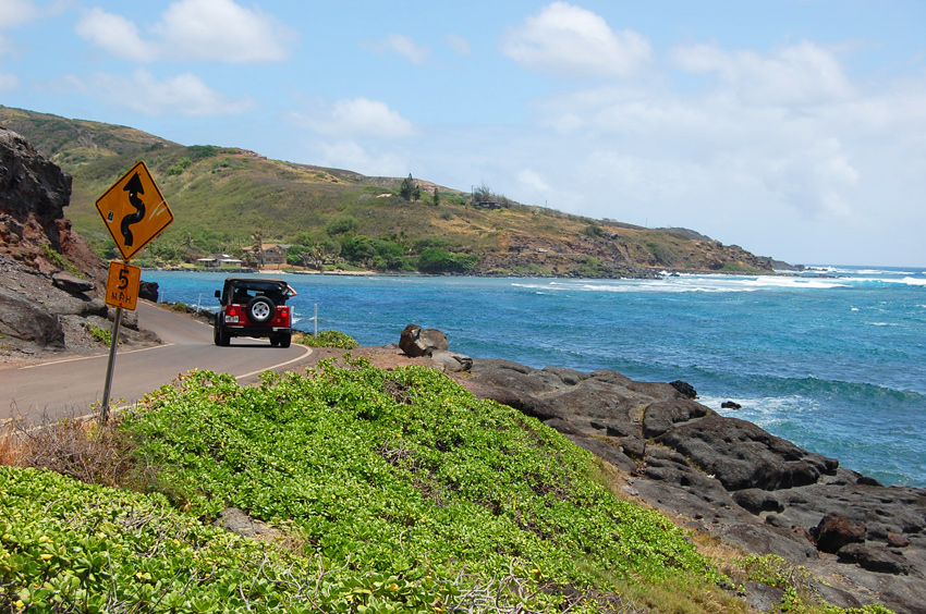 View from a Lookout Near Murphys Beach