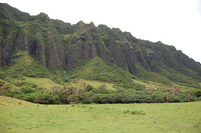 Scenic Oahu Valley