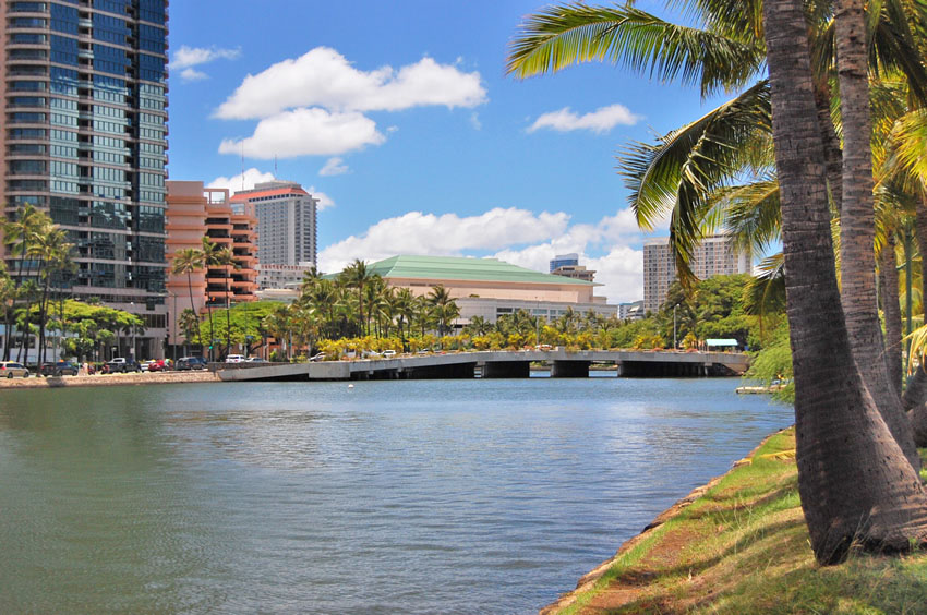 View to Convention Center