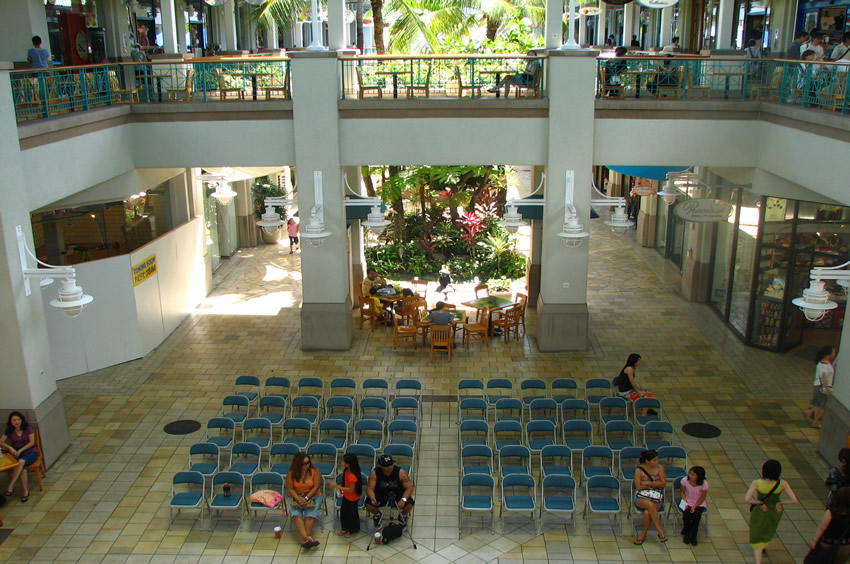 Sitting Area Near the Stage