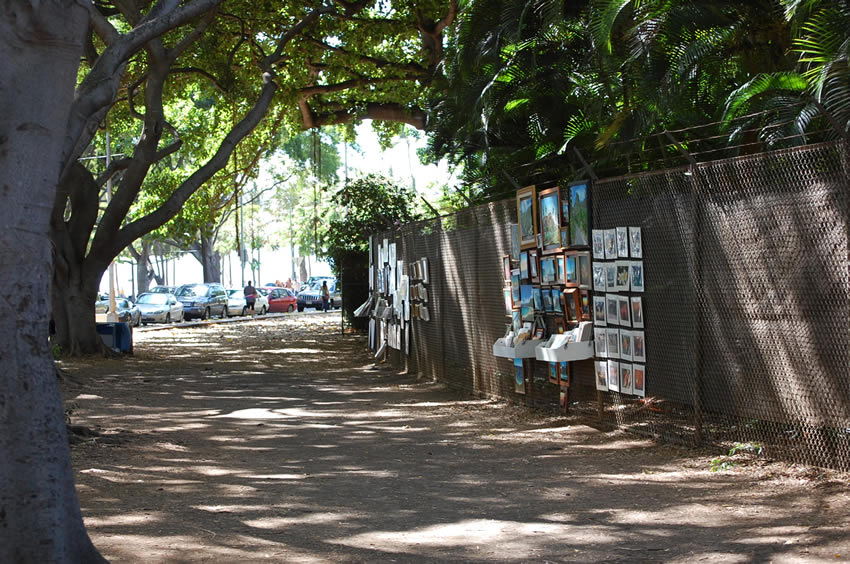 Art on Sidewalk