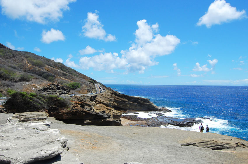 View to Kalanianaole Highway
