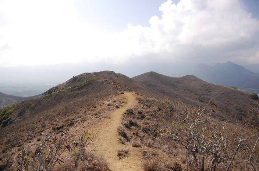 Trail on Top of a Mountain