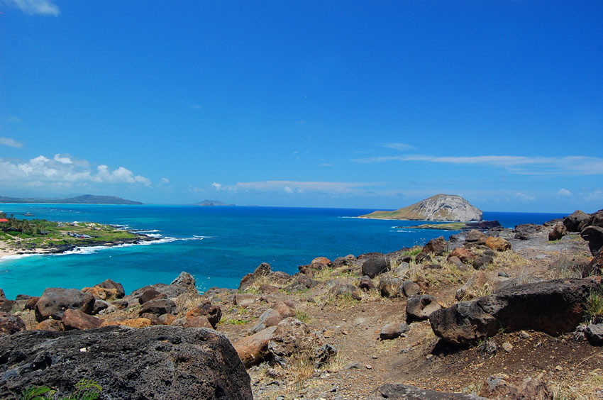 View to Rabbit Island