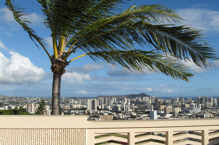 View to Honolulu