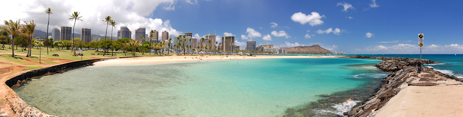 Magic Island Beach Pano