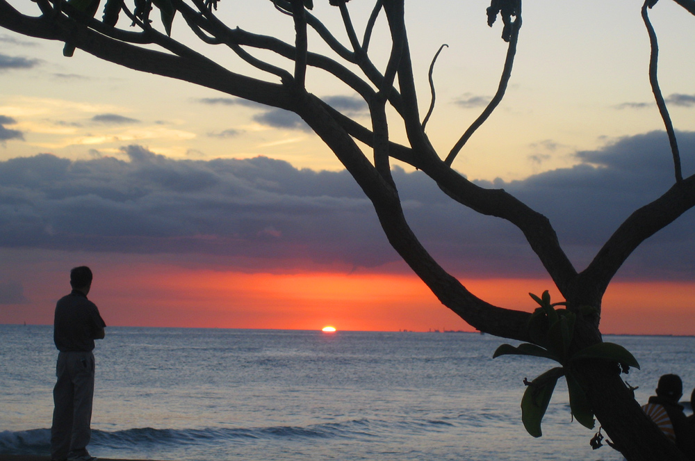 Romantic Sunset Watching