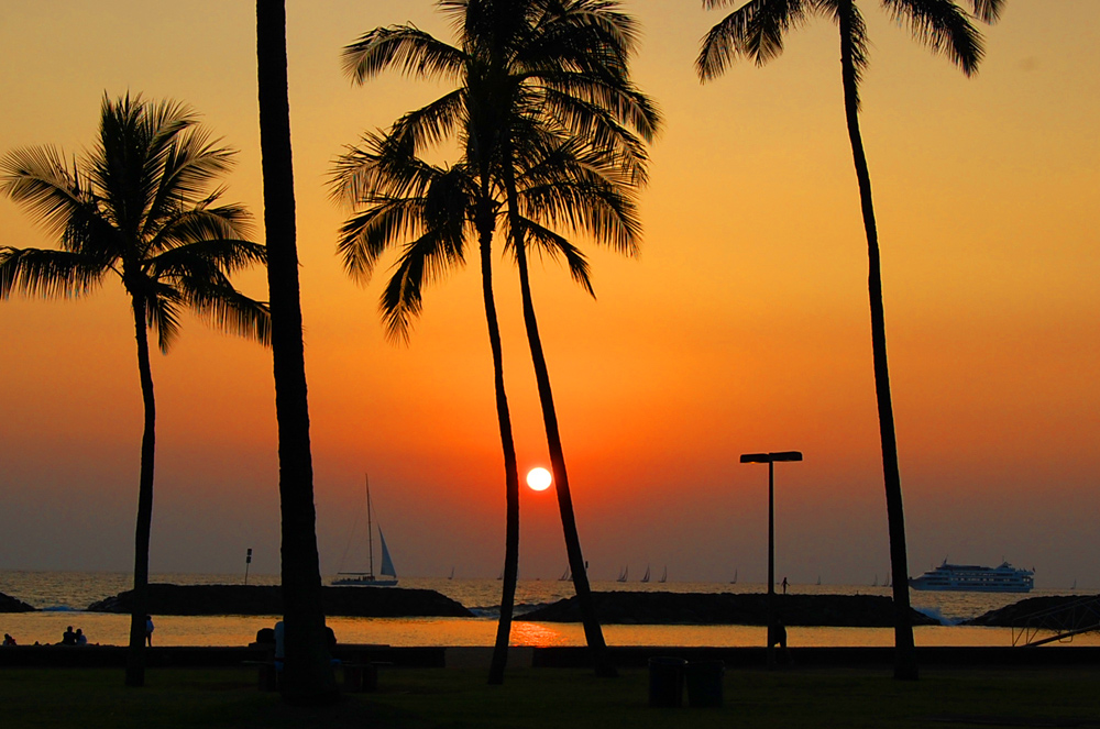 Sunset at Magic Island